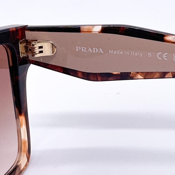 NEW PRADA PR24ZS 07R0A6 WOMEN PRADA BROWN SUNGLASSES SPR 24Z NEW PR24ZSF main image 9